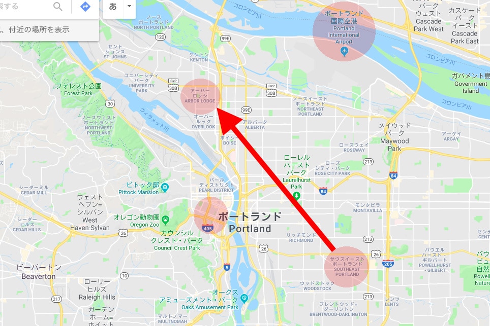 Portland-map-airbnb2(c)Megumi Mitani