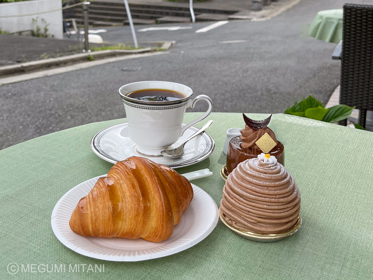 Le Coin Vertにイートインスペースはありません(c)Megumi Mitani