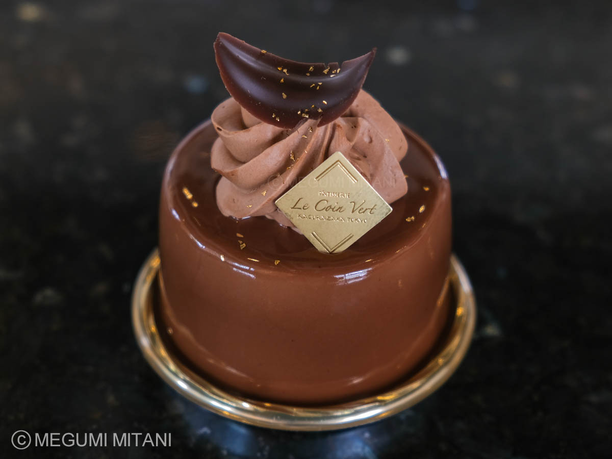 ノワール・テジール（ショコラのムースケーキ(c)Megumi Mitani