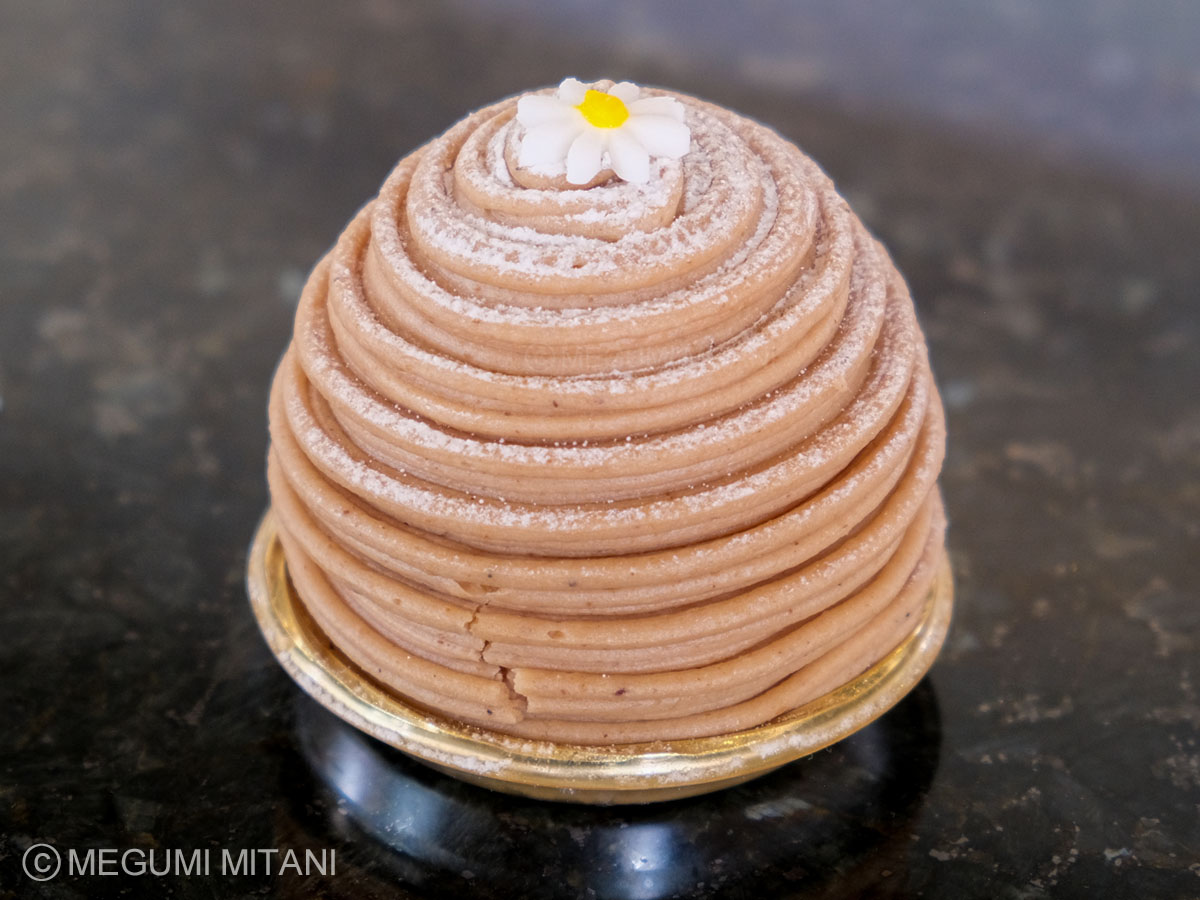 ル・コワンヴェールのモンブラン(c)Megumi Mitani