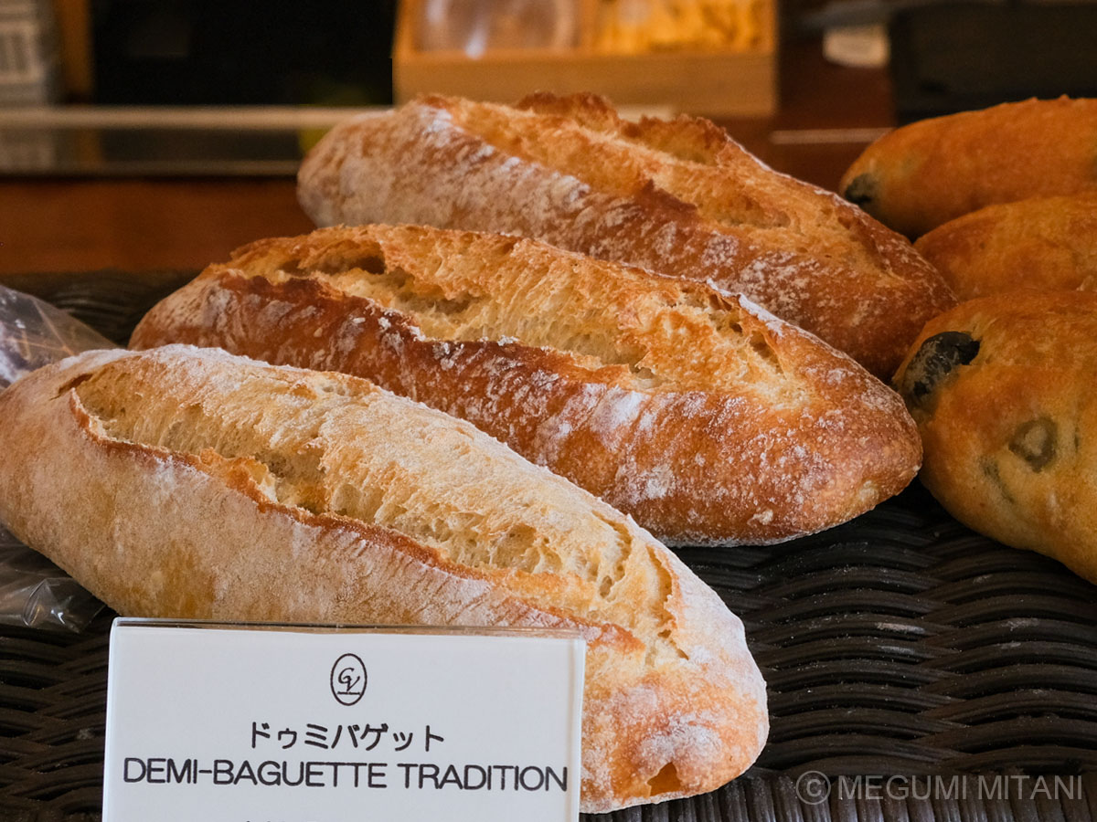 Le Coin Vertのバゲット(c)Megumi Mitani