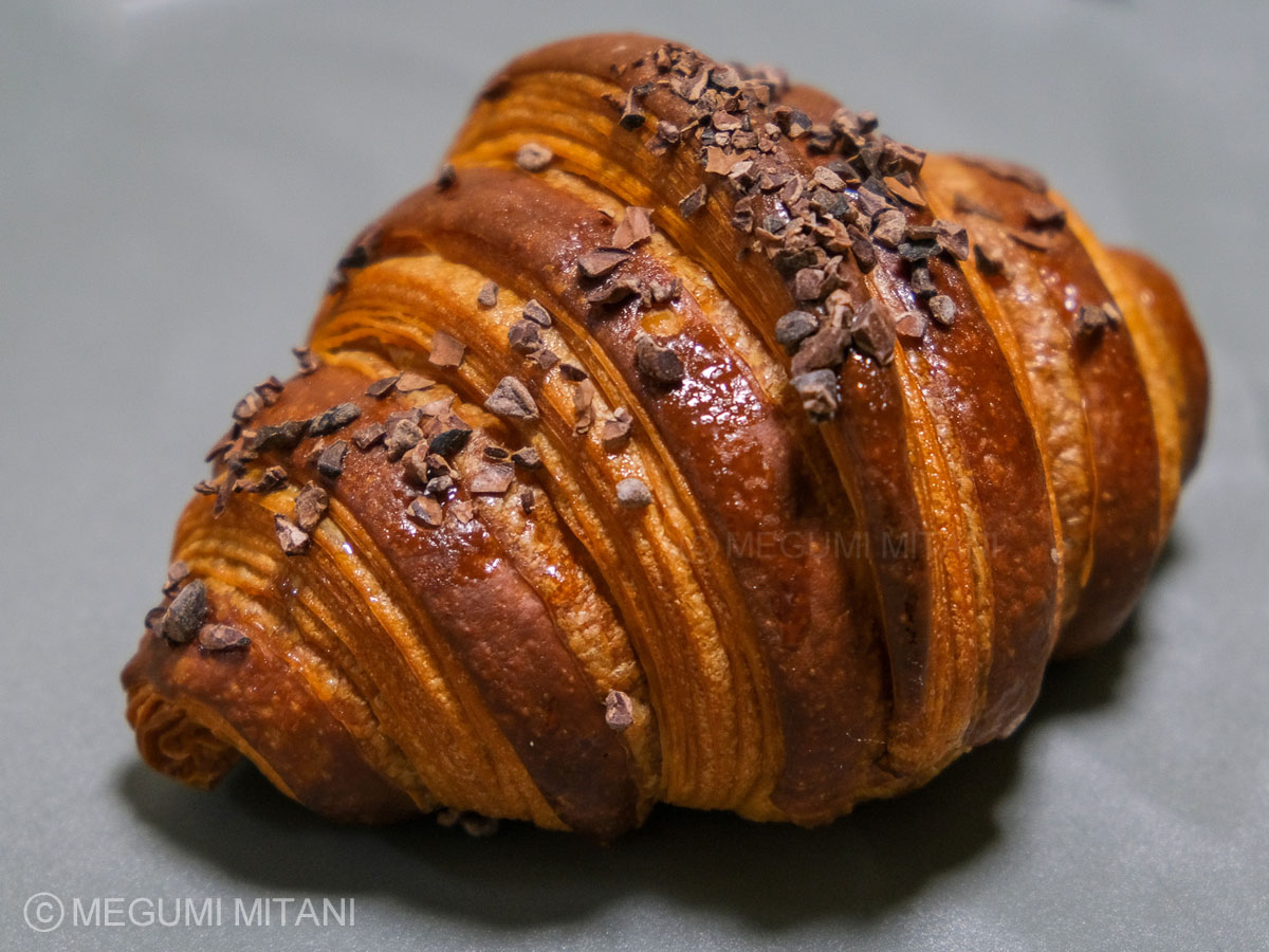ル・コワンヴェールのクロワッサン・ショコラ(c)Megumi Mitani