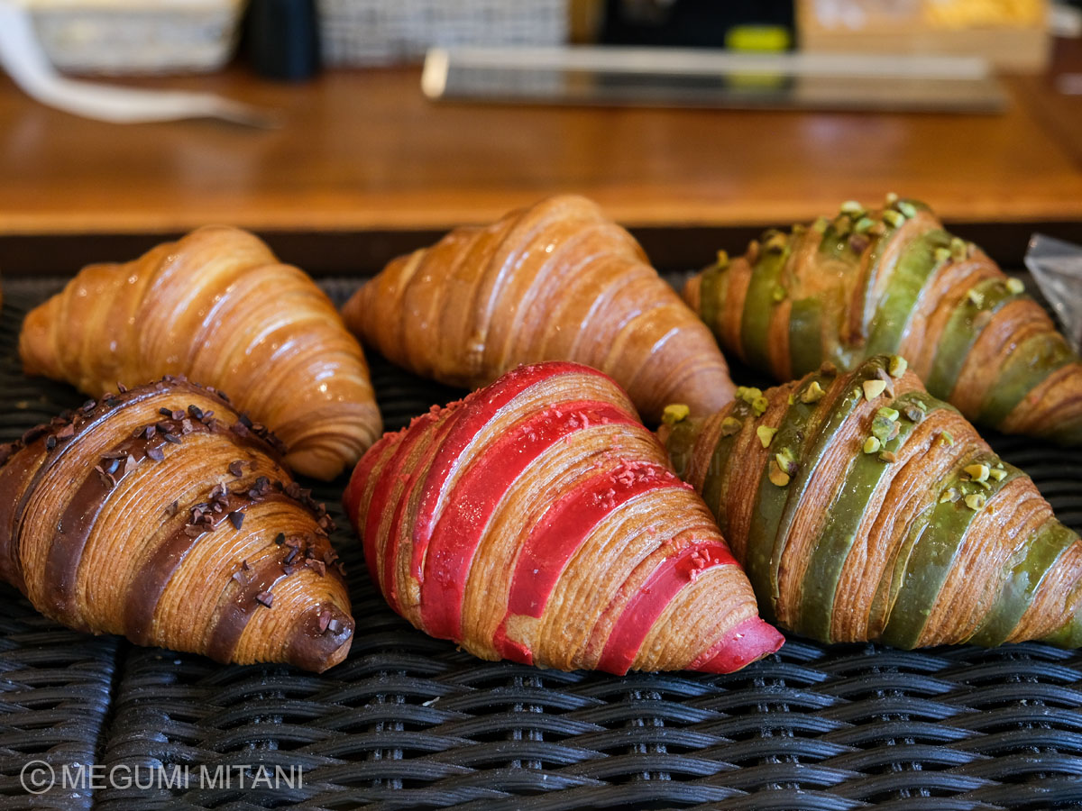 Le Coin Vert Kagurazakaのクロワッサン(c)Megumi Mitani