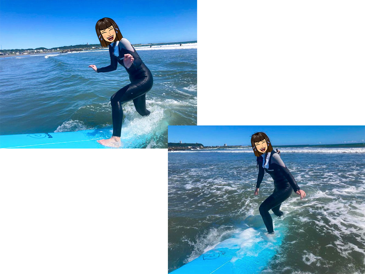 サーフィン体験@千葉県飯岡海岸(c)Megumi Mitani