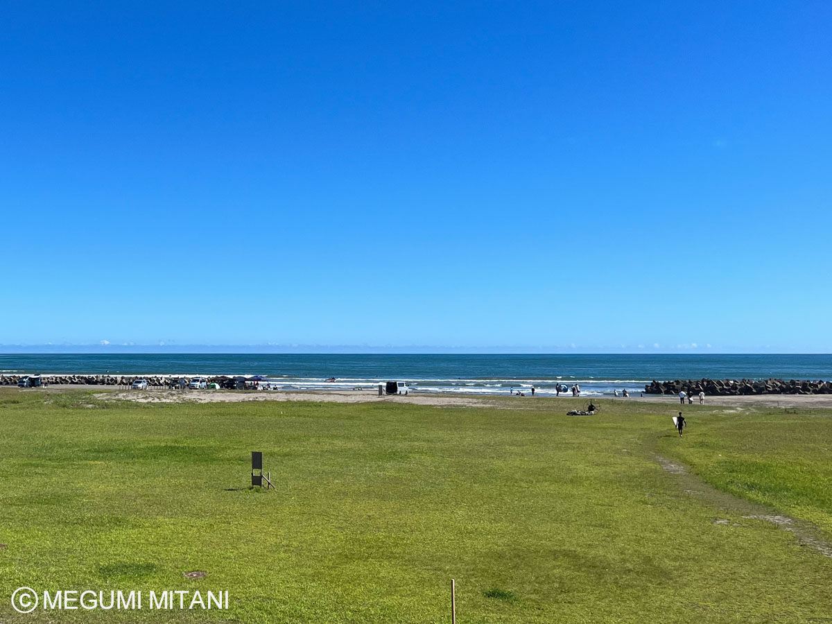 サーフィン体験@千葉県旭市飯岡海岸(c)Megumi Mitani