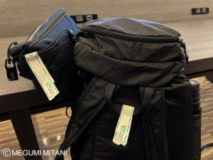 ZIPAIR手荷物計量チェック(c)Megumi Mitani