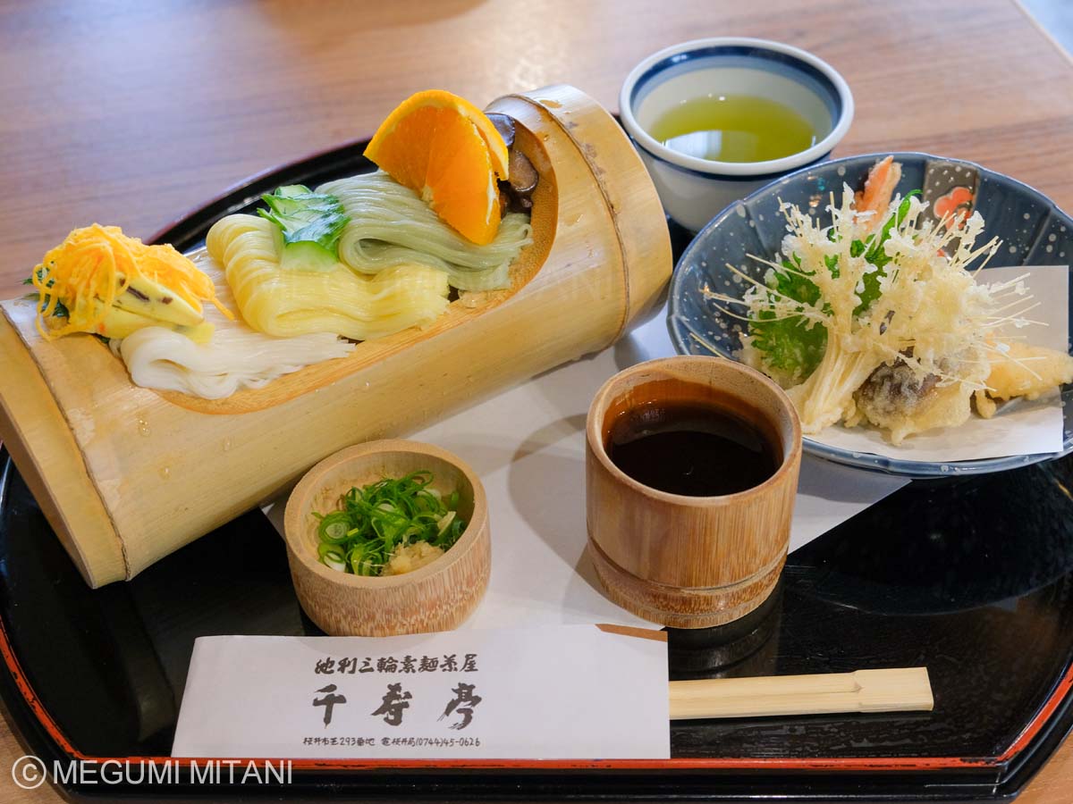 千寿亭 三輪そうめん(c)Megumi Mitani