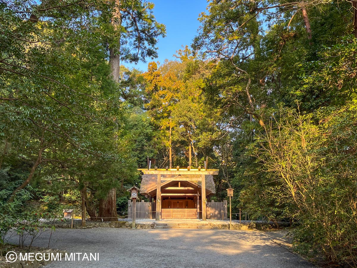 伊勢神宮「外宮」平日の朝は空いている(c)Megumi Mitani