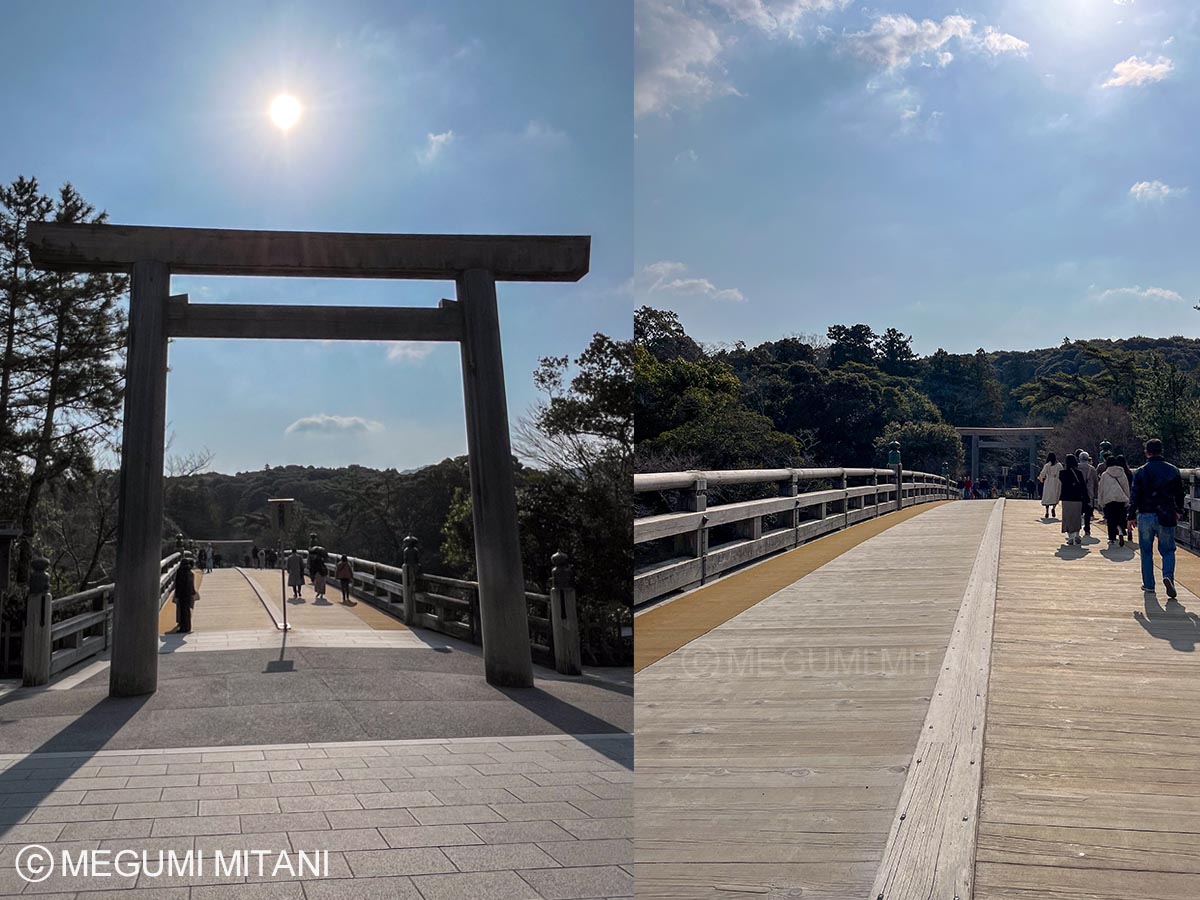 伊勢神宮「内宮」第一鳥居(c)Megumi Mitani