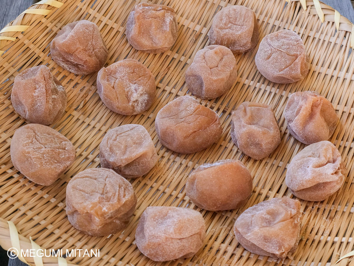 梅干しを干すDAY3(c)Megumi Mitani