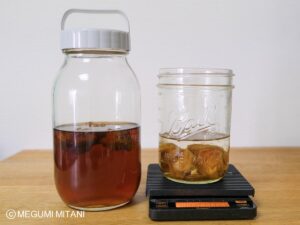 南高梅シロップの残った梅でパンを焼こう(c)Megumi Mitani