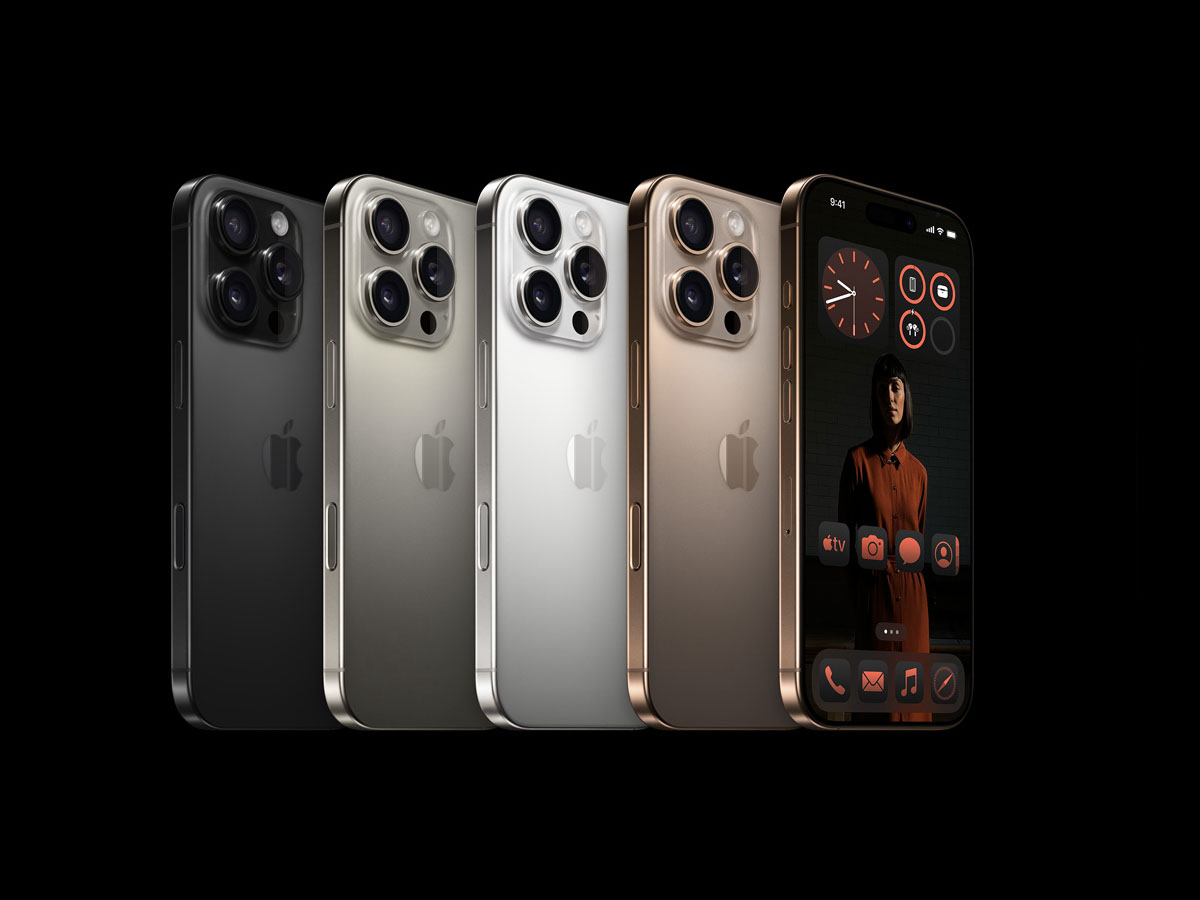 iPhone 16 Proのデザイン4カラー