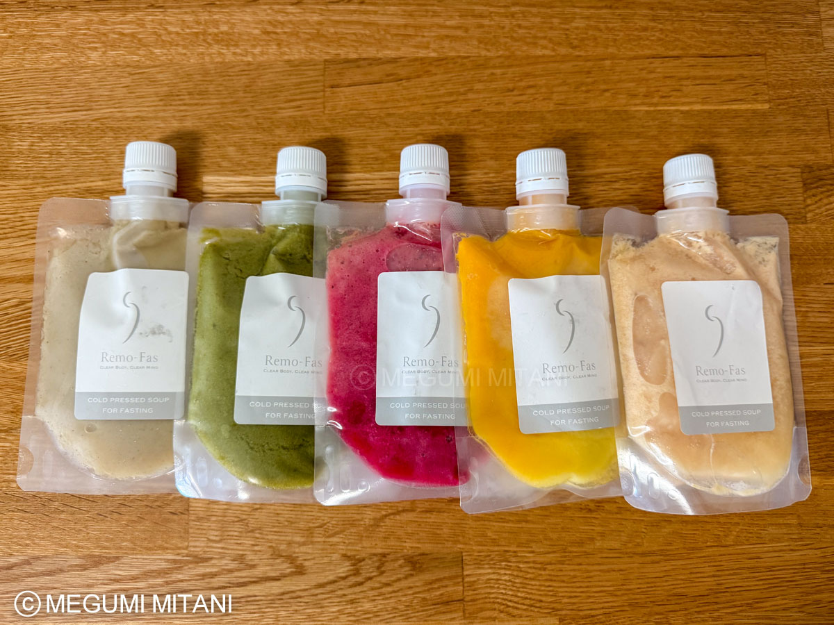 Remo-fasコールドプレススープ2日目(c)Megumi Mitani