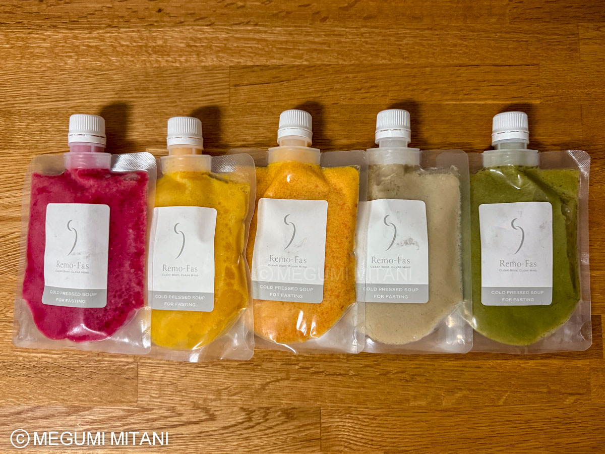 Remo-fasコールドプレススープ3日目(c)Megumi Mitani