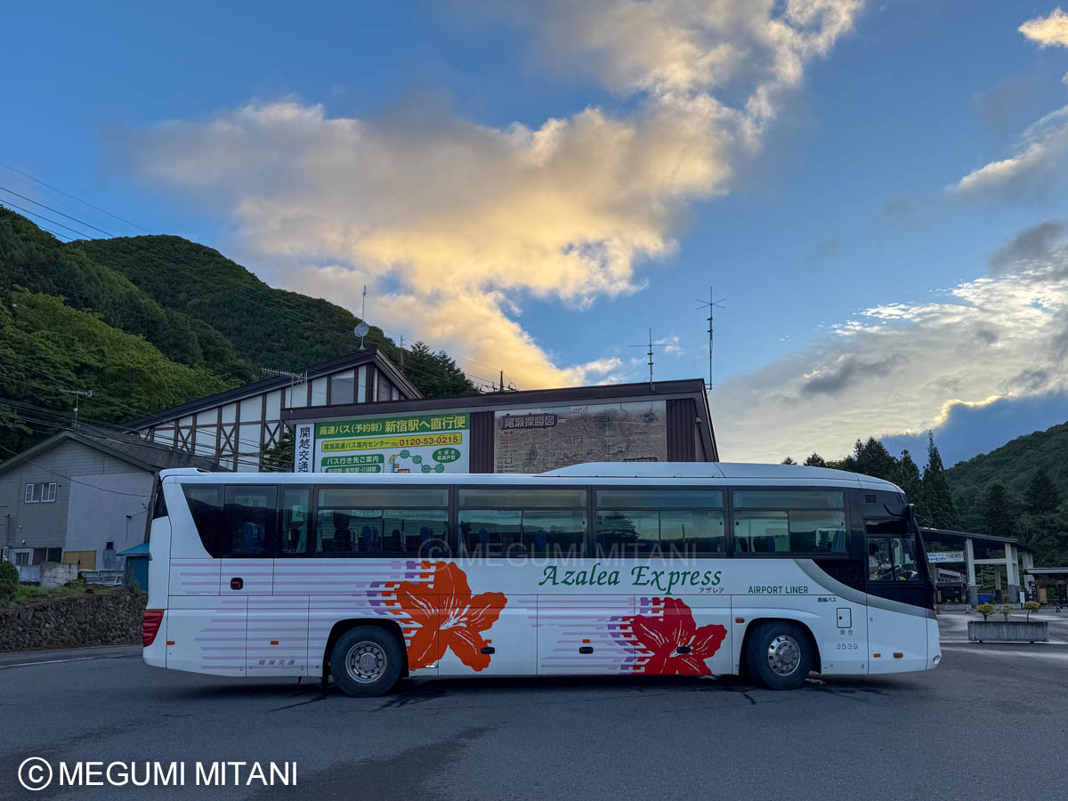 尾瀬戸倉バス(c)Megumi Mitani